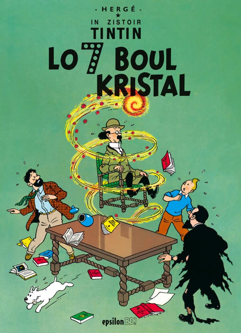 Tintin Lo 7 boul kristal